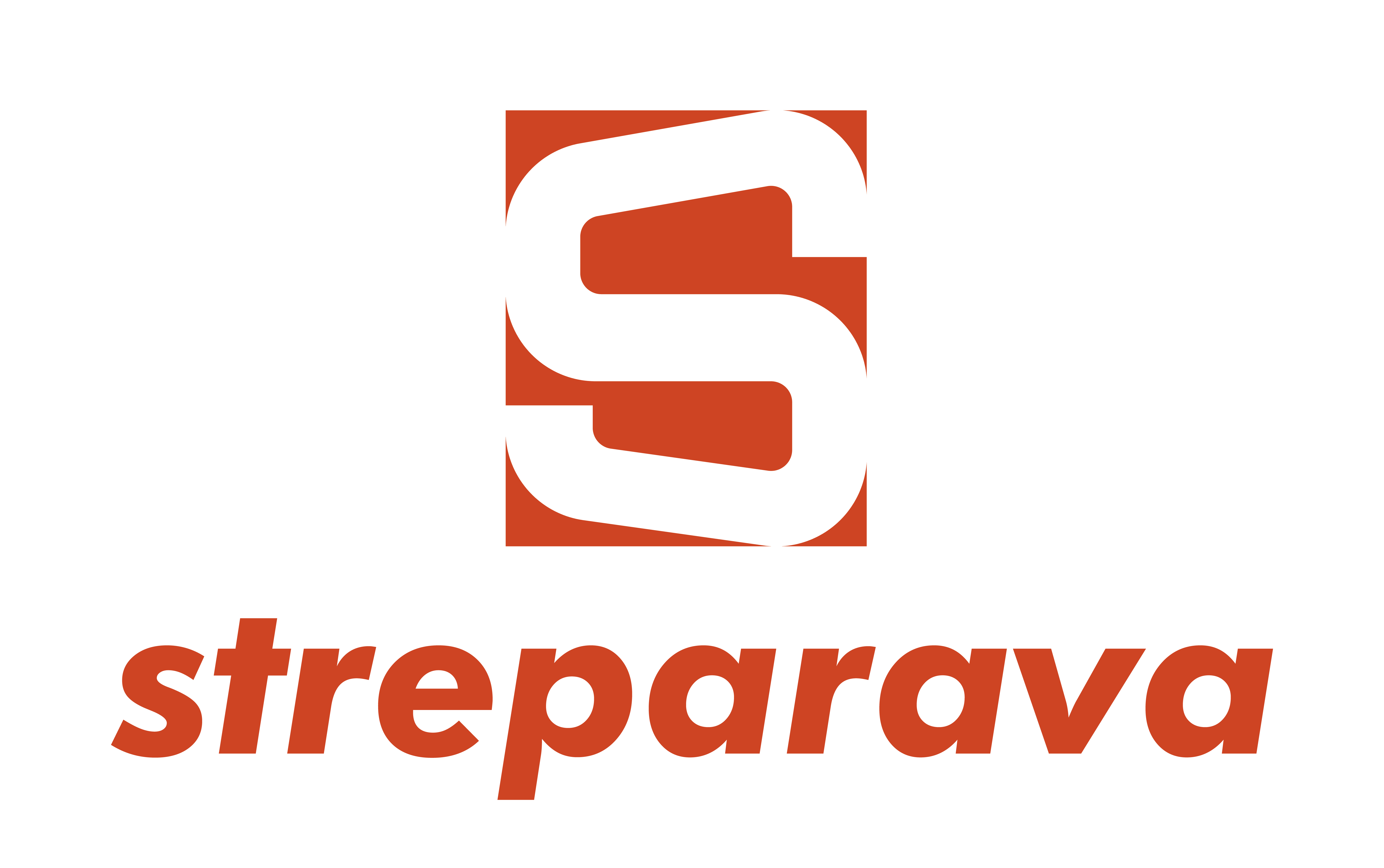 logo streparava official 2023 verticale red wh